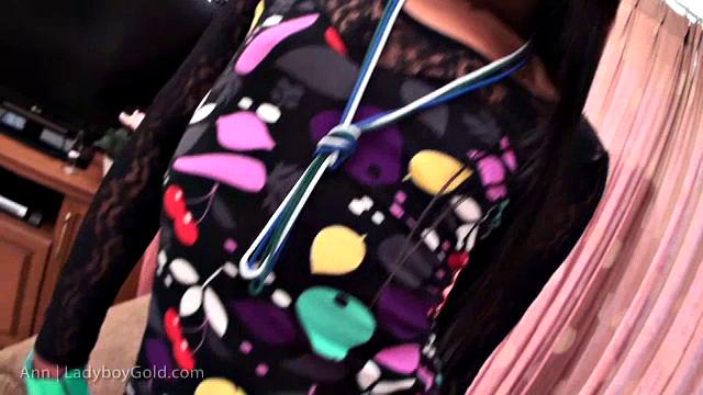 Ann: Pantyhose Plug Back