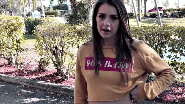 Pickedup teen cutie rides before missionary in POV duo