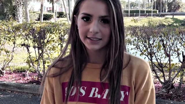 Pickedup teen cutie rides before missionary in POV duo