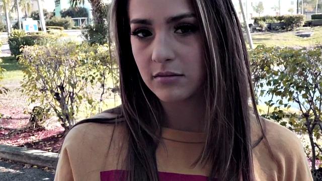 Pickedup teen cutie rides before missionary in POV duo