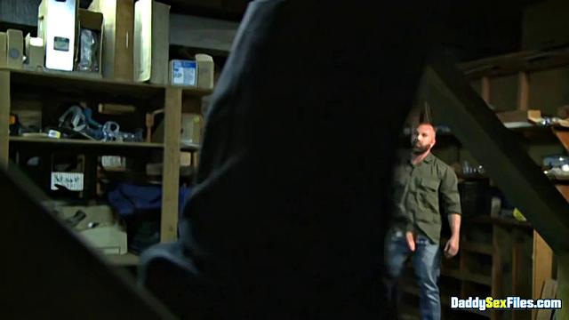 Josh West, Ross Bailey, and Seth Roberts share a big cock in a hot gay threesome
