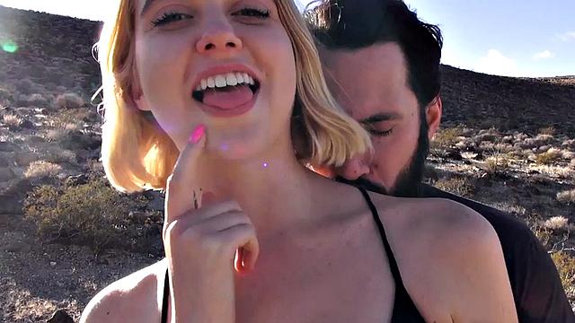 Anal wild bitch drilled by big white dick in style