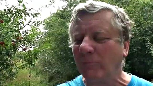 A tattooed teen get drilled hard by a couple in the woods