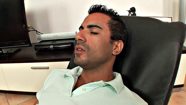 Busty trans beauty fucking before erotic switch