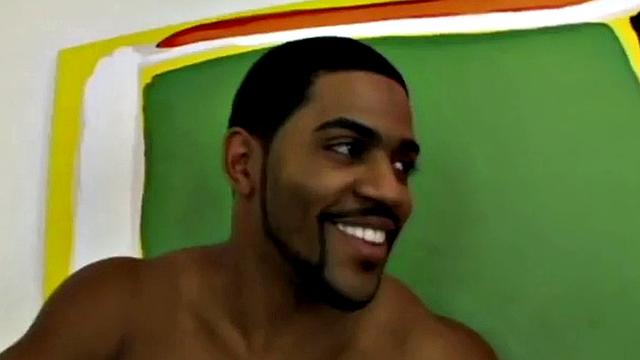 Skinny blonde in wild gangbang