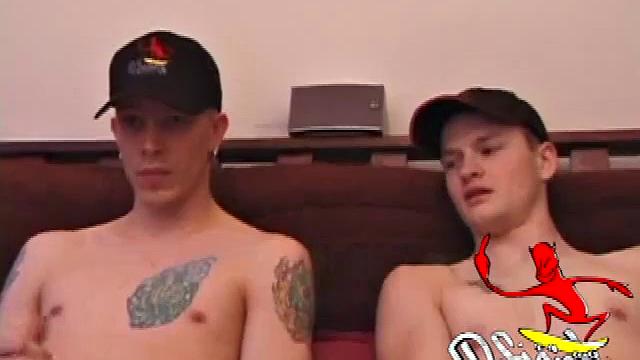 Shane hooks up with Lex Python, who is also straight, but curious. Shane and Lex work on themselves solo for a while, before curiosity gets the best of Lex. He reaches over and grabs Shane, even putting it in his mouth for a bit.