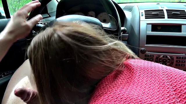 Natural Beauty Fucks Outside