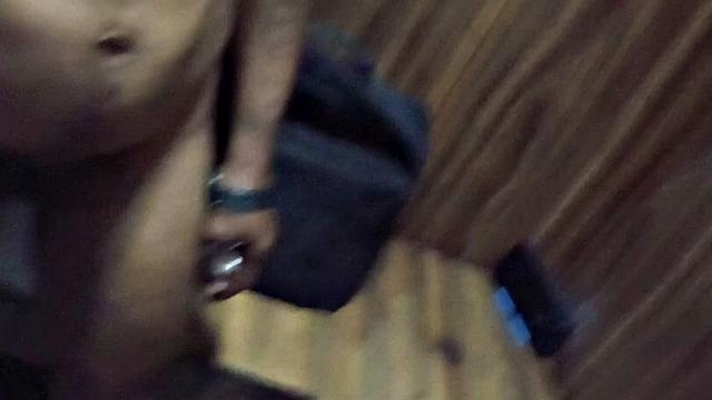 Texas ebony Thot gets naughty in the house - Scene 2