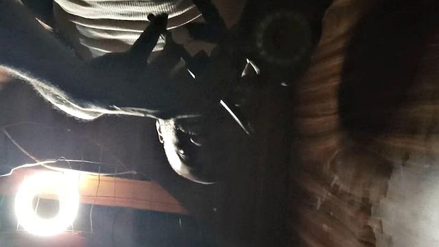 Texas ebony Thot gets naughty in the house - Scene 2