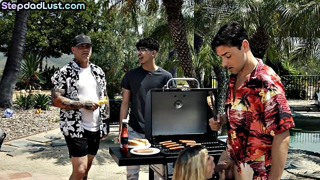 Petite bae smashed by stepdad