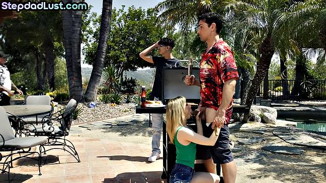 Petite bae smashed by stepdad