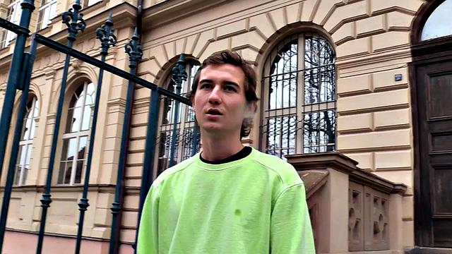 Straight euroguy agrees to go gay POV