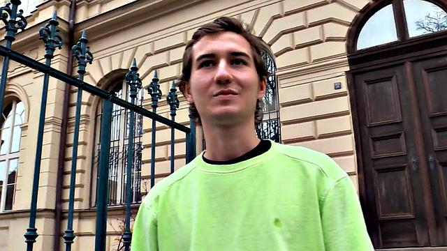 Straight euroguy agrees to go gay POV