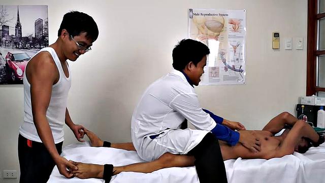 Cute and ticklish Asian boy Alex comes in for his weekly tickle therapy. Doctor Tickles and his sadistic assistant pin Alex down to the tickle table and administer a ticklish treatment that sends their patient into hysterics.