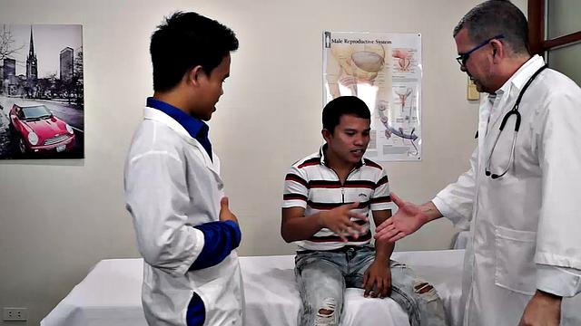 Cute and ticklish Asian boy Alex comes in for his weekly tickle therapy. Doctor Tickles and his sadistic assistant pin Alex down to the tickle table and administer a ticklish treatment that sends their patient into hysterics.