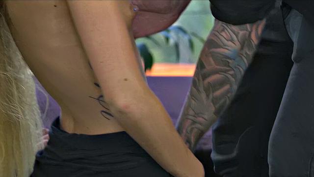 Get ready for a wild ride as you cross the line with small tits, reverse cowgirl, and blowjob skills in high heels and stockings!