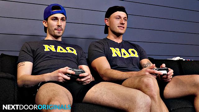 Huge Cocked Fratboy Proves His Size By Flip Fucking Cutie - Kane Fox, Ryder Owens - NextDoorStudios