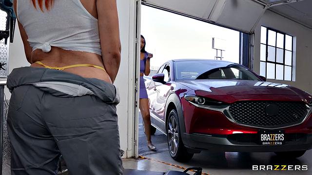 Oiled and Spoiled in the Garage