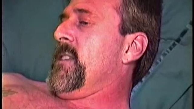 Brett is a rugged mountain man and entrepreneur, but I don't think he's playing with a full deck of cards. This handsome man loves to play with his pre-cum and he would have gone all day doing just that.