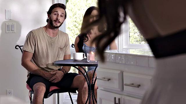 Dirty stepdaughter drilled by stepdad in wet pussy hole