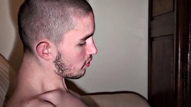 Sneakers fetish amateur stud gets fucked in anal