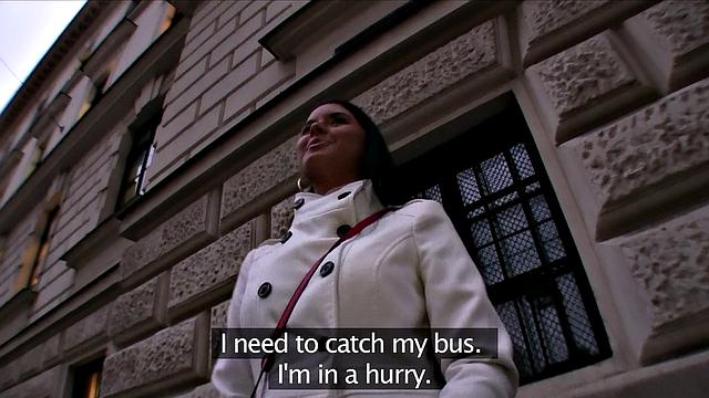 Brunette bombshell with massive tits gets drenched in cum after wild fuck in shower