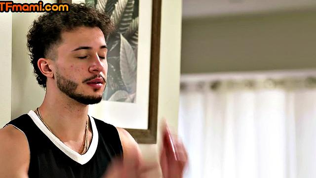 DTF bigass stepmom banged in doggystyle by stepson