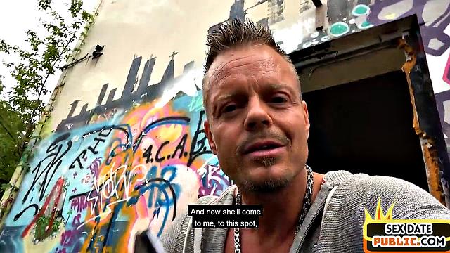 Real public with alternative slut