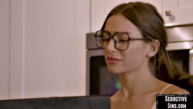 Bigass blonde MILF smashed by lover