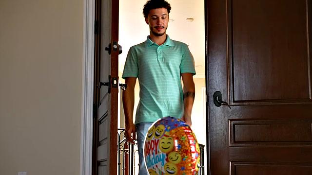 Eliza Ibarra has a surprise for her brother's friend