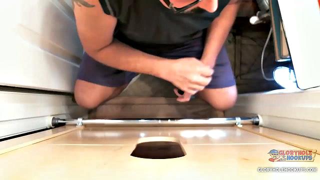 Monster Black Cock In Gloryhole