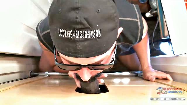 Monster Black Cock In Gloryhole