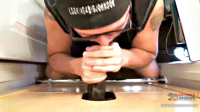 Monster Black Cock In Gloryhole