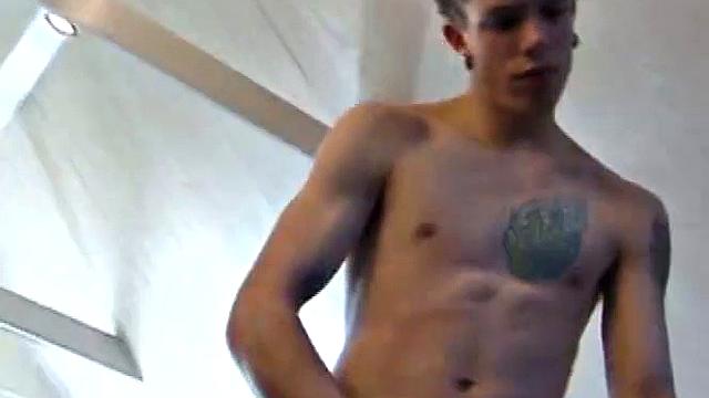 Skater Boy Shane Jerking