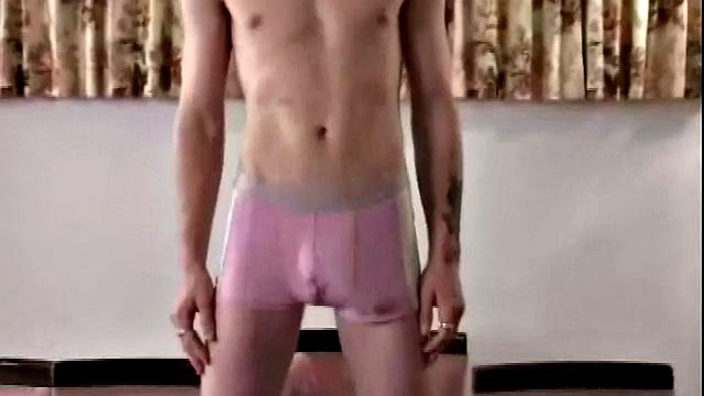 Vintage jock bouncing on his lover