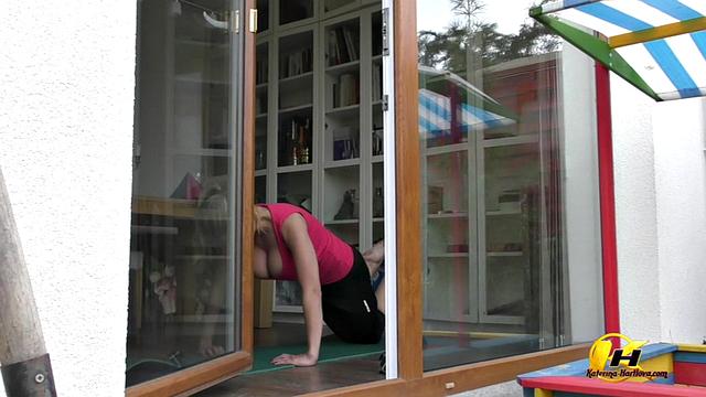 Guys Spy Me When I Do Morning Exercises