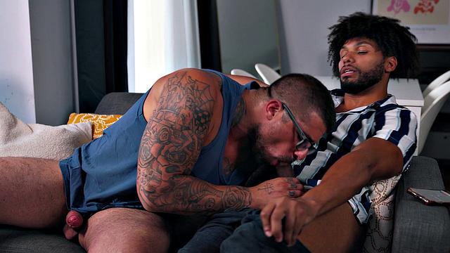 HETEROFLEXIBLE - Horny Straight Hunk Ryan Bones Uses Buddy's Bubble Butt As Cum Dump