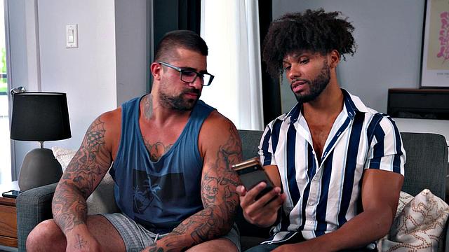 HETEROFLEXIBLE - Horny Straight Hunk Ryan Bones Uses Buddy's Bubble Butt As Cum Dump