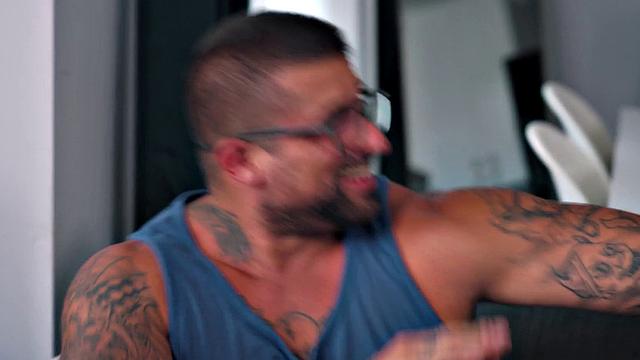 HETEROFLEXIBLE - Horny Straight Hunk Ryan Bones Uses Buddy's Bubble Butt As Cum Dump