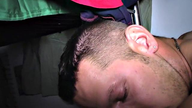 Real straight college lads on anal try