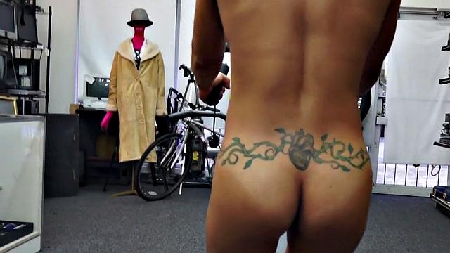 Pawnshop lady fucked by nice cock in missionary by BWC