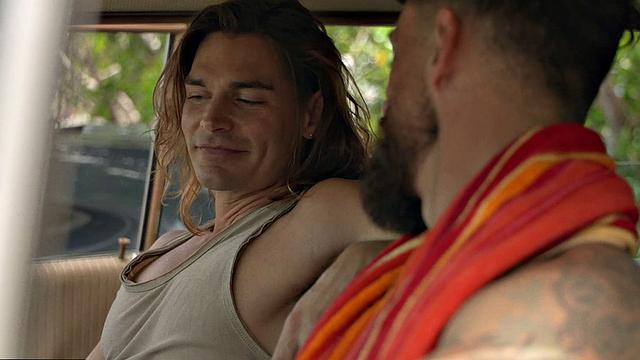 FalconStudios - Mega Hot Hunk Barebacks Long Jock After Surfing