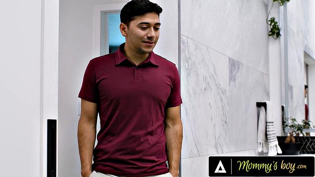 MOMMY'S BOY - Fake Plumber MILF Cory Chase Plays With Her Son's Big Pipe