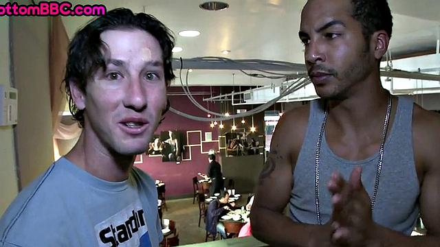 Real Nubian bottom assbanged in public for money