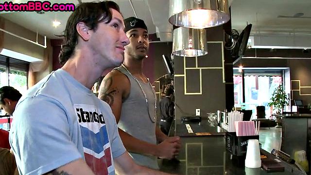 Real Nubian bottom assbanged in public for money