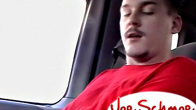 Blaze takes control in the car and goes all the way with his man