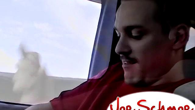 Blaze takes control in the car and goes all the way with his man