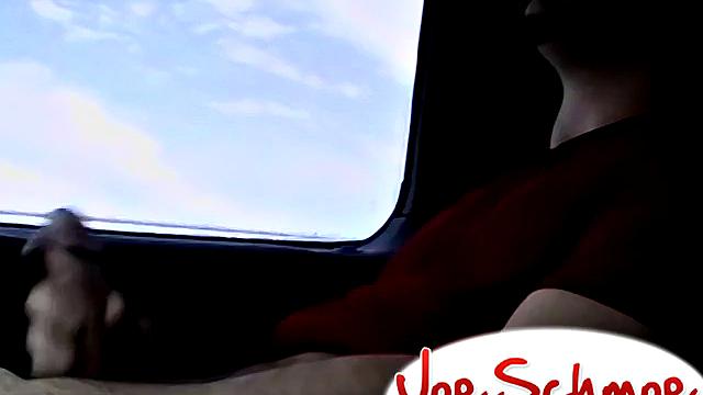 Blaze takes control in the car and goes all the way with his man