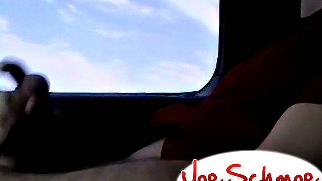 Blaze takes control in the car and goes all the way with his man