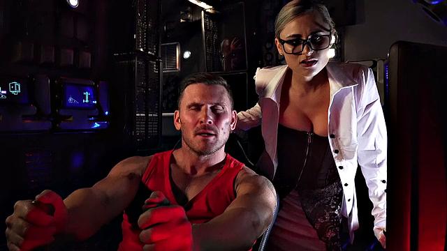 A tattooed caucasian take it from behind and get a hot facial